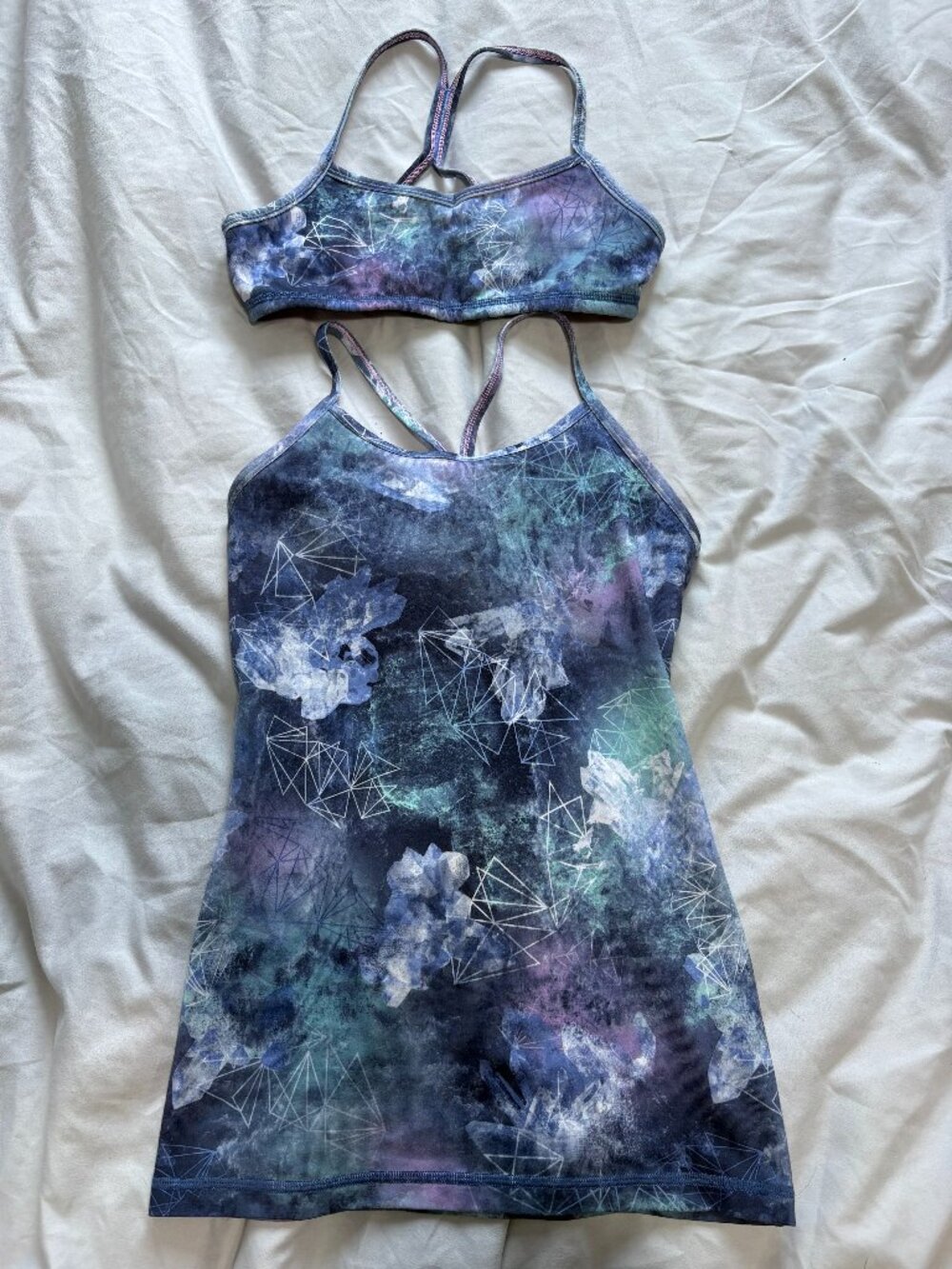 Ivivva Galaxy Tank and Bra - size 10